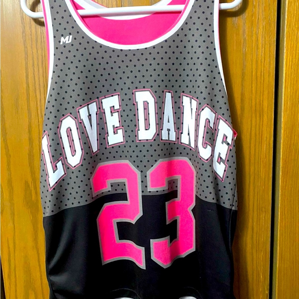 Girls Size Large “Love Dance” #23 Jersey.